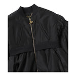 ELISABETTA FRANCHI giubbino tinta unita modello largo Nero per Bambina EFGB100 NERO ELISABETTA FRANCHI 