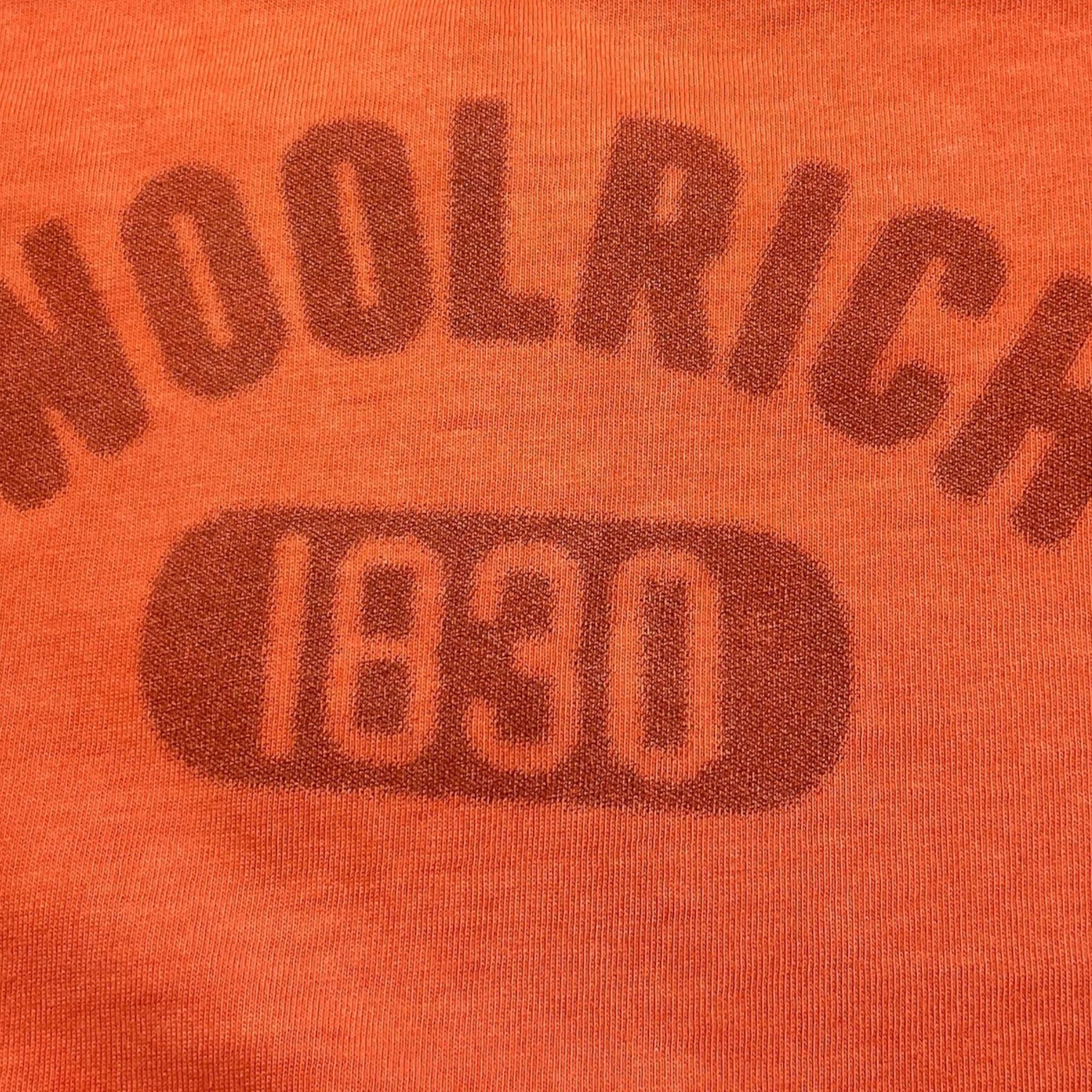 Woolrich T-Shirt Girocollo Tinta Unita con Logo per Bambino CFWKTE0136 ARANCIONE WOOLRICH 