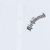 John Richmond Camicia Tinta Unita con Stampa per Bambino RBP25016CA BIANCO JOHN RICHMOND 