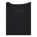 Maison Margiela T-Shirt Girocollo Tinta Unita con Stampa per Bambina M60806M NERO MAISON MARGIELA 