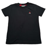Golfeur Tshirt Girocollo tinta unita con Logo Nero per Bambino S5GKJBTH002 NERO GOLFEUR 