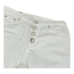 Dondup Jeans Tinta Unita con 4 Bottoni per Bambina DFPA119 BIANCO DONDUP 