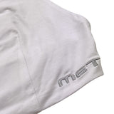 Met Top Tinta Unita con Elastico per Bambina ME162 BIANCO MET 