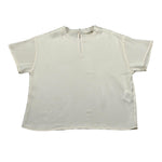 Vicolo Camicia Mezza Manica tinta unita Avorio per Bambina 3146M00087 AVORIO VICOLO 