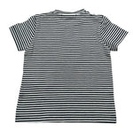 Manuel Ritz T-Shirt Fantasia A Righe per Bambino MR3087 BIANCO/BLU MANUEL RITZ 