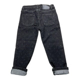Cesare Paciotti Jeans Tinta Unita Con Girovita Regolabile Nero Per Bambino