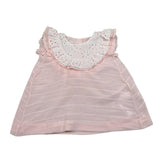 Babyvip Abito Giromanica Tinta Unita con Colletto per Neonata T1394 ROSA BABYVIP 