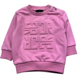 John Richmond Felpa Chiusa Girocollo Tinta Unita per Neonata RIP26029FE ROSA JOHN RICHMOND 