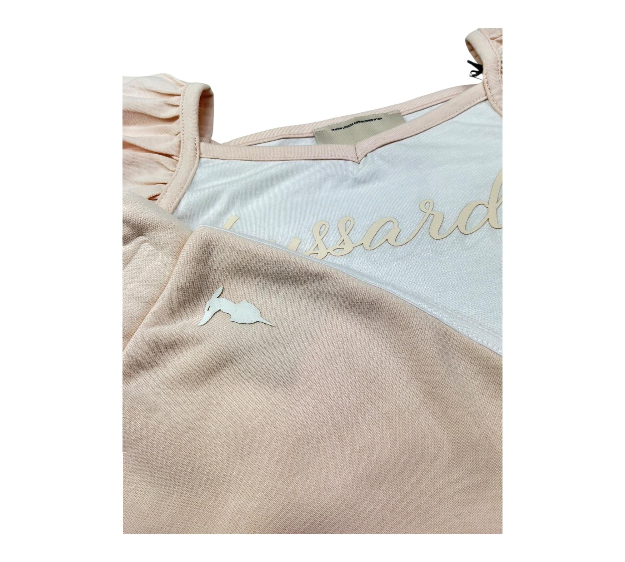 Trussardi Completo 2 Pezzi Canotta-Short per Bambina TGP26011CJ BIANCO/ROSA TRUSSARDI 