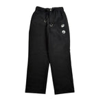 John Richmond Pantalone tinta unita con Elastico In Vita Nero per Bambino RGP23039PA NERO JOHN RICHMOND 