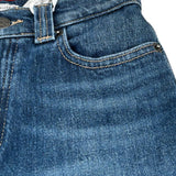 Tommy Hilfiger Jeans Tinta Unita con Girovita Regolabile per Bambina KG0KG08272 BLU TOMMY HILFIGER 