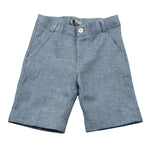 J.O. Milano Bermuda Tinta Unita con Girovita Regolabile per Neonato 574I5 AZZURRO J.O. MILANO 