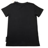 JOHN RICHMOND t-shirt girocollo tinta unita cn logo Nero per Bambino RBA25010TS NERO JOHN RICHMOND 