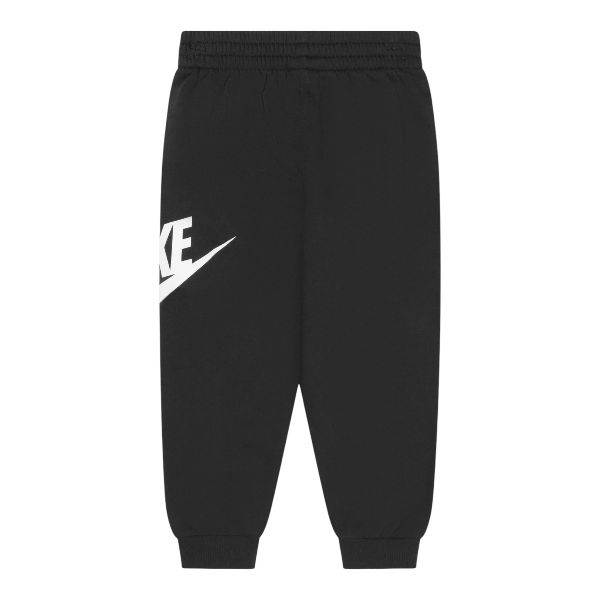 NIKE completo tinta unita 2pz felpa-pantalone Nero per Bambino 86L135X NERO NIKE 