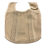 LE BEBE' bavetta tinta unita con ricami Beige per Neonato LBB5094 BEIGE LE BEBE' 