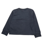 K-WAY shirt girocollo tinta unita con logo Blu per Bambino K8138CW BLU K-WAY 