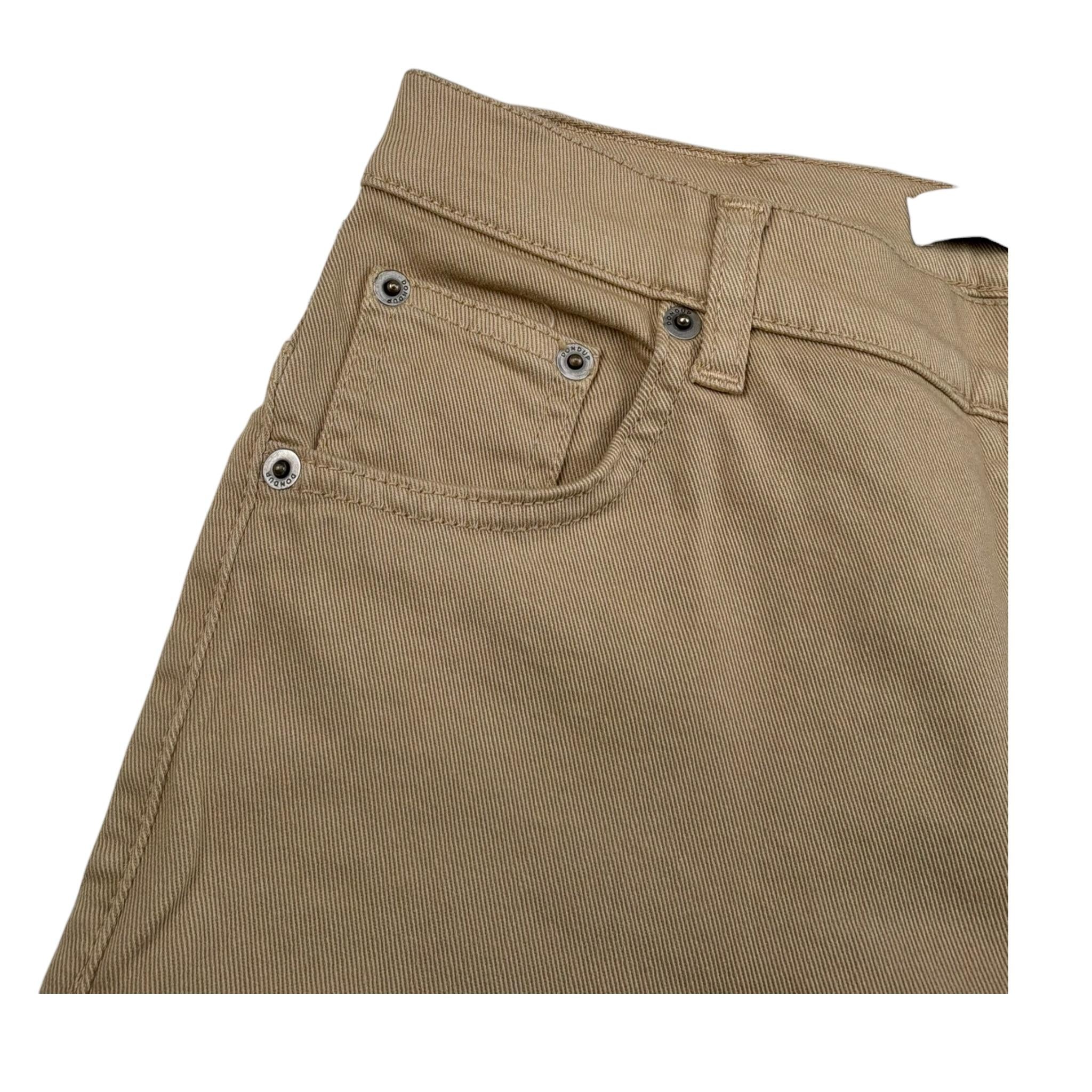Dondup Bermuda Tinta Unita con 5 Tasche per Bambino DMBE26 BEIGE DONDUP 