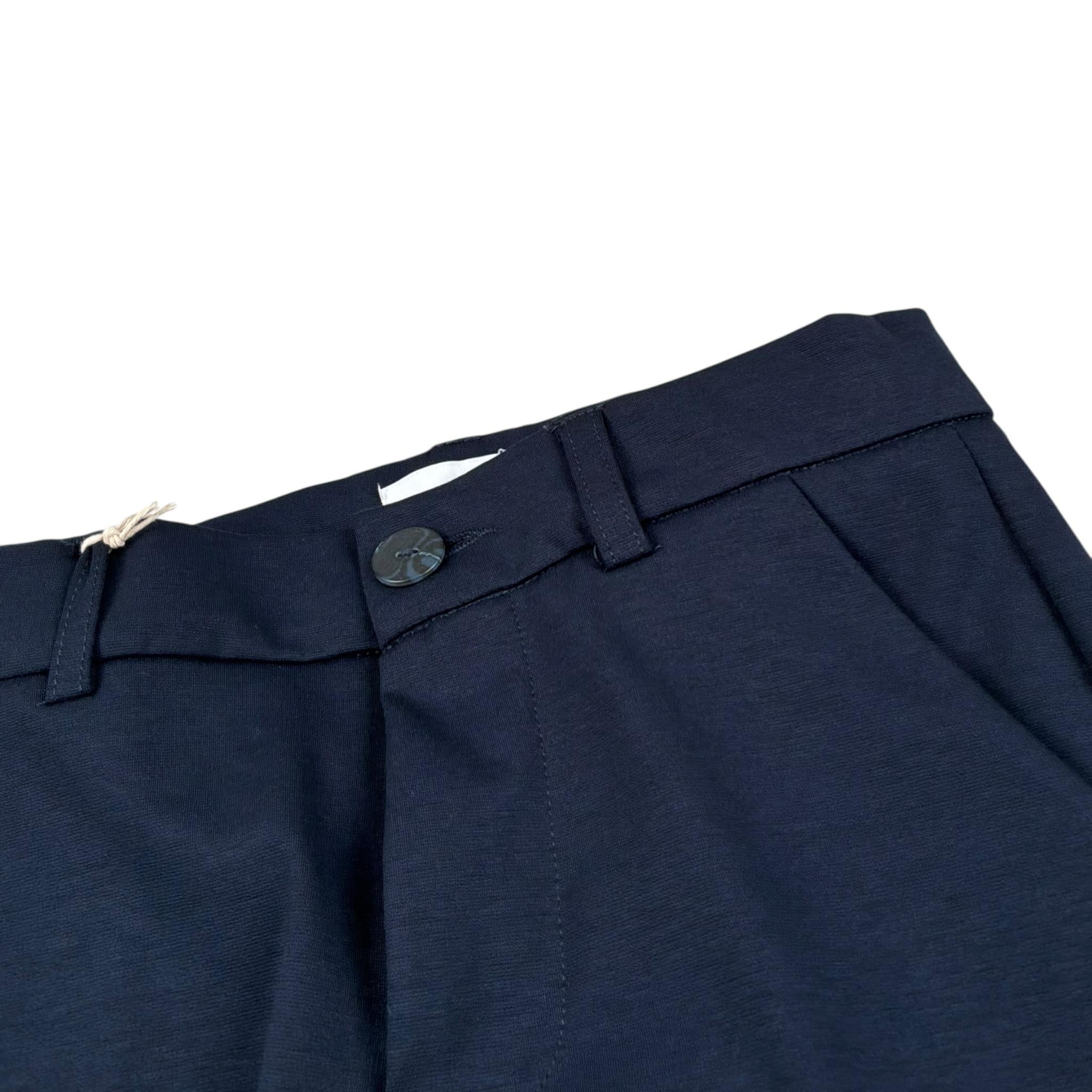 Manuel Ritz Pantalone Tinta Unita con Tasche America per Bambino MR2910XX BLU MANUEL RITZ 