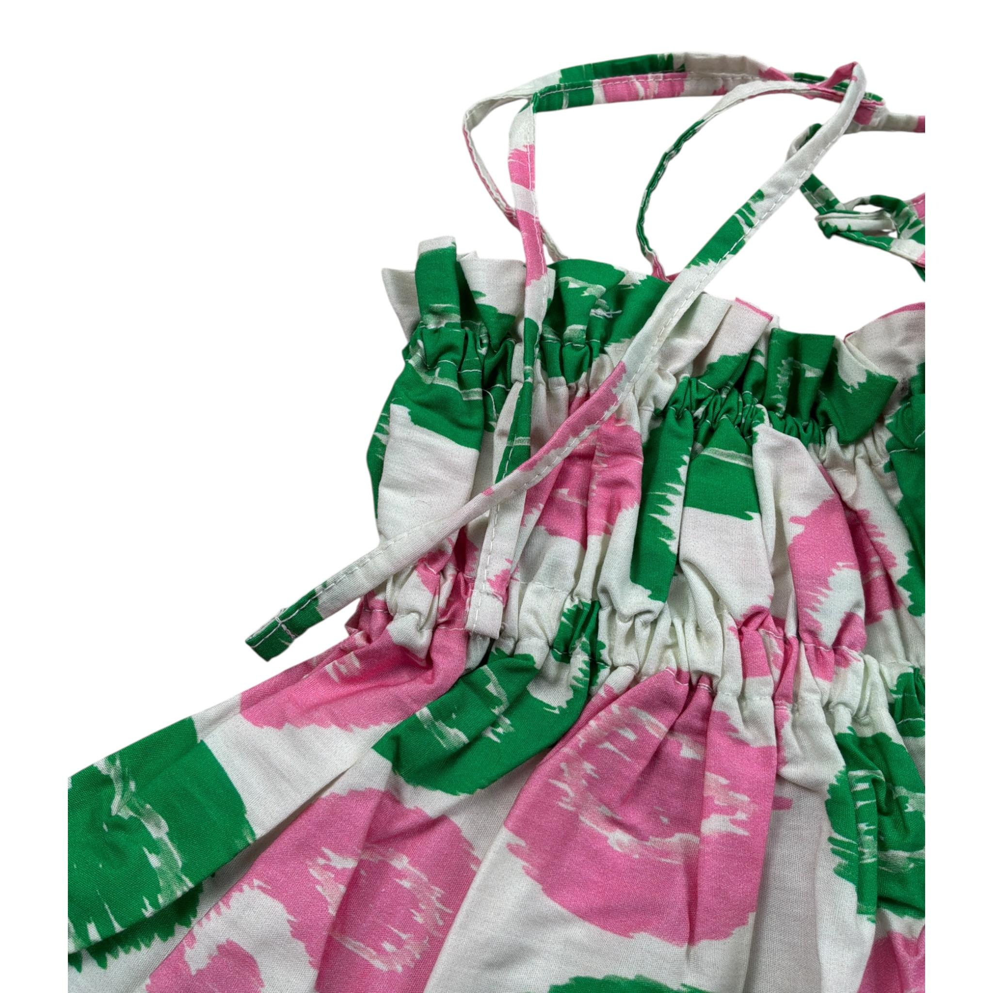 Mariuccia Top Bretelline tinta unita con Stampe Bianco per Neonata MBSS23T755 BIANCO MARIUCCIA 