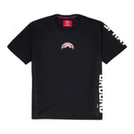 Sprayground T-Shirt Girocollo Tinta Unita con Stampa per Bambino SPY1114BLK NERO SPRAYGROUND 