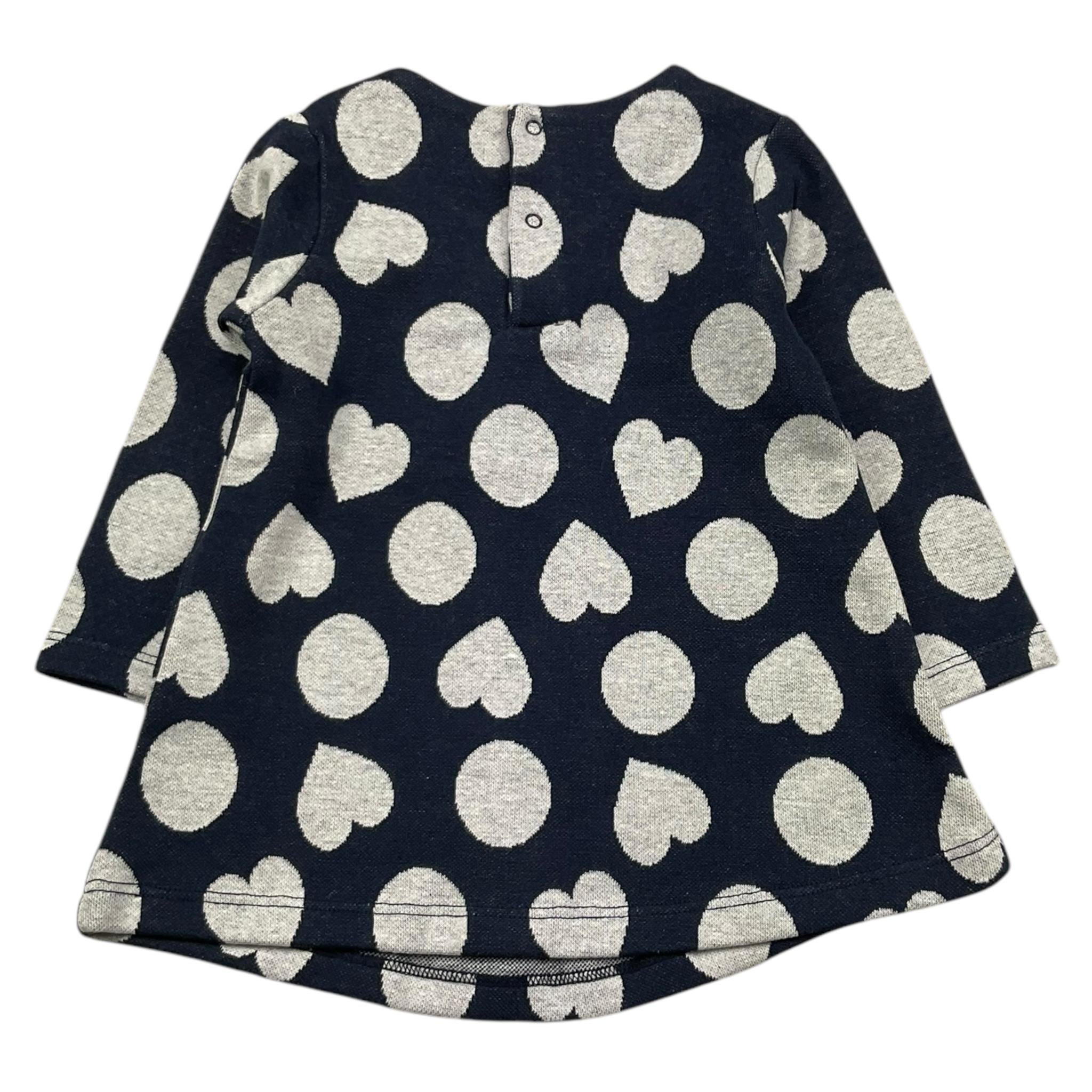 EMC abito manica lunga stampa fantasia Blu per Neonata AA4798 BLU EMC 