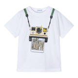 Mayoral T-Shirt Girocollo tinta unita Bianco per Bambino 3044X BIANCO MAYORAL 