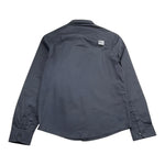 Bikkembergs Camicia Tinta Unita Manica Lunga per Bambino BK3174 NERO BiKKEMBERGS 