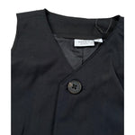 Name.It Gilet tinta unita Nero per Bambino 13132878N NERO NAME.IT 