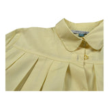 A' La Page Camicia Mezza Manica Tinta Unita per Bambina CILIEGIO GIALLO A' LA PAGE 