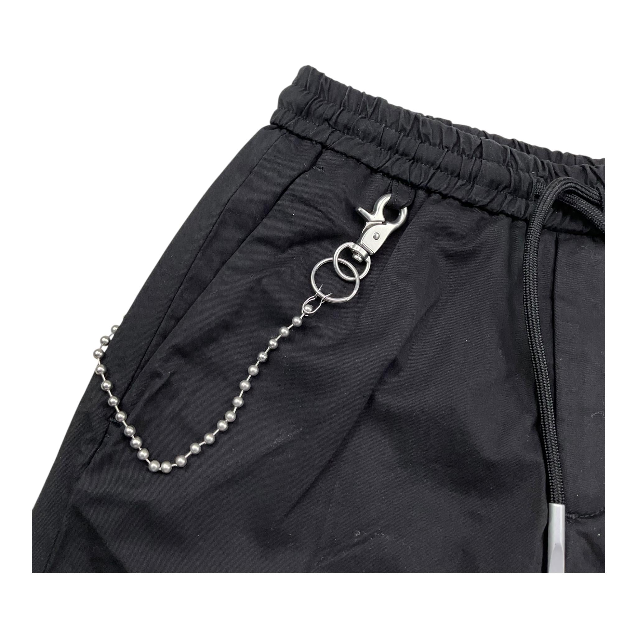 Antony Morato Bermuda Tinta Unita con Elastico In Vita per Bambino MKSH00086 NERO ANTONY MORATO 