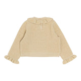 LIU JO maglia girocollo tinta unita cn colletto rouches Oro per Neonata HF4081X ORO LIU JO 