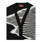 MISSONI cardigan tinta unita con fantasia Nero per Bambina MT9R30 NERO MISSONI 