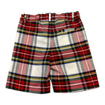 LITTLE BEAR bermuda tinta unita con fantasia scozzese Bianco per Bambino 5258 BIANCO LITTLE BEAR 