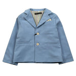 Daniele Alessandrini Giacca Tinta Unita con Bottoni per Neonato 1295J00001N AZZURRO DANIELE ALESSANDRINI 