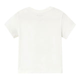 Mayoral T-Shirt Girocollo Tinta Unita con Stampa per Neonato 1053 BIANCO MAYORAL 
