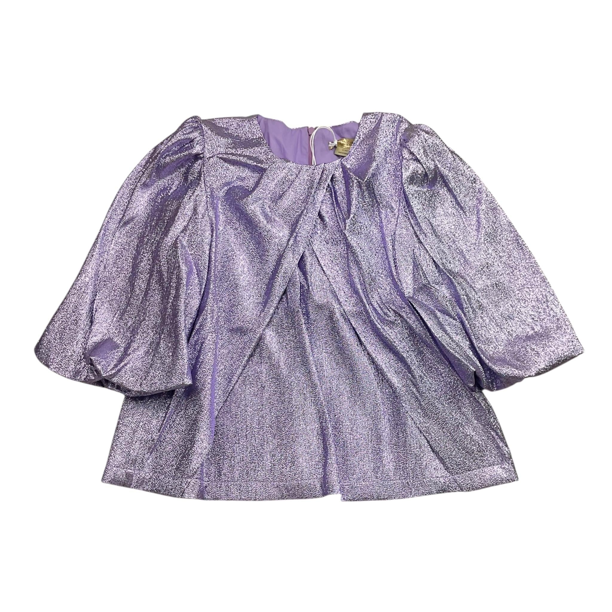 STELLA McCARTNEY camicia tinta unita girocollo Lilla per Bambina TV5A73 LILLA STELLA McCARTNEY 