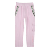 Karl Lagerfeld Pantalone Tuta Tinta Unita con Logo per Bambina Z30451 ROSA KARL LAGERFELD 