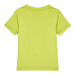 Guess T-Shirt Girocollo Tinta Unita con Stampa per Neonato N5RI15K8HM4X VERDE GUESS 
