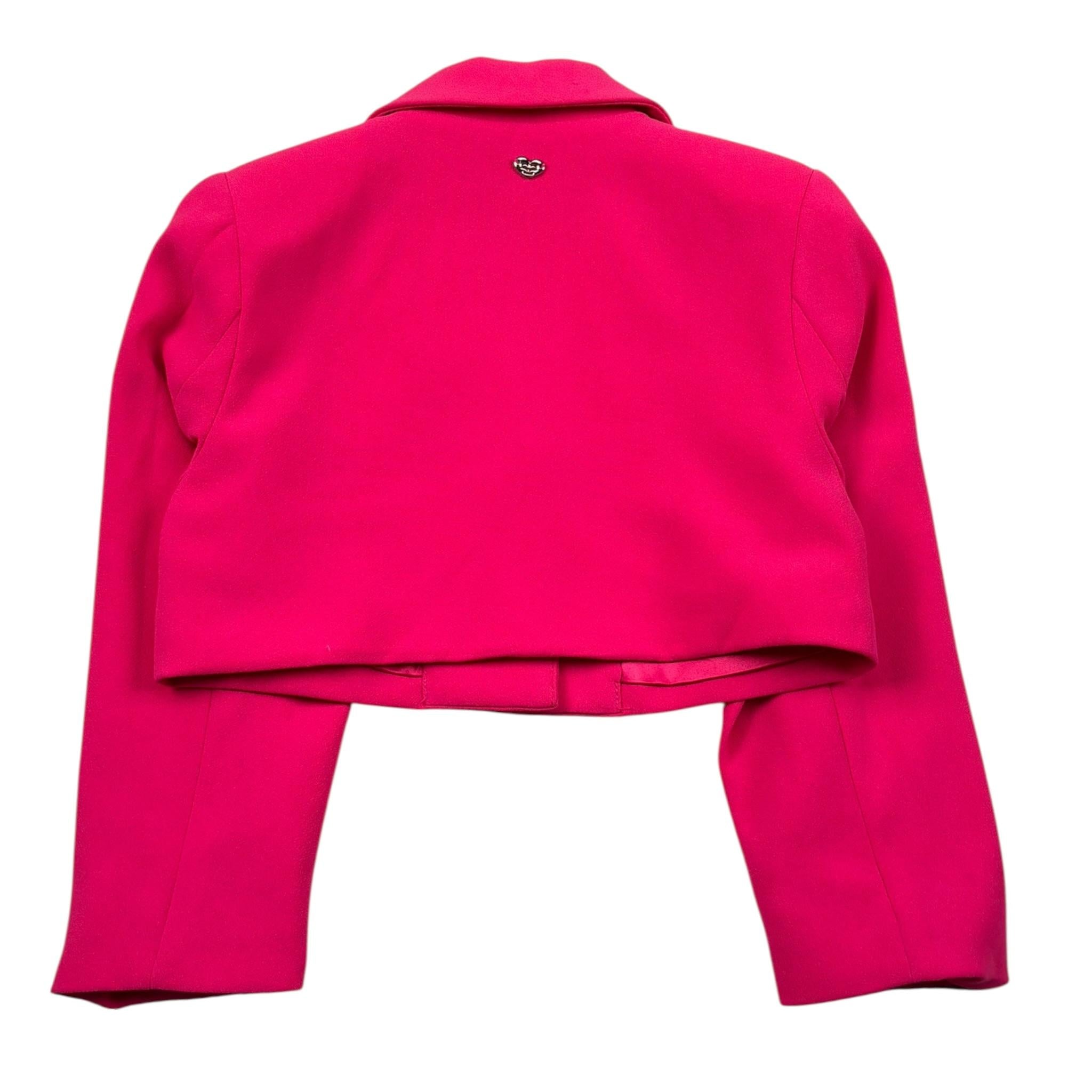 Sarabanda Giacca Tinta Unita Modello Crop per Bambina 8368 FUXIA SARABANDA 