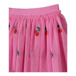Stella Mccartney Gonna Tinta Unita con Stampa per Bambina TW7B01 ROSA STELLA McCARTNEY 