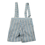 Pure Firenze Bermuda Fantasia A Righe con Bretelle per Neonato PC03291 AZZURRO PURE FIRENZE 