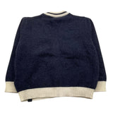 FAY cardigan tinta unita con profili in contrasto Blu per Neonato FT9000 BLU FAY 