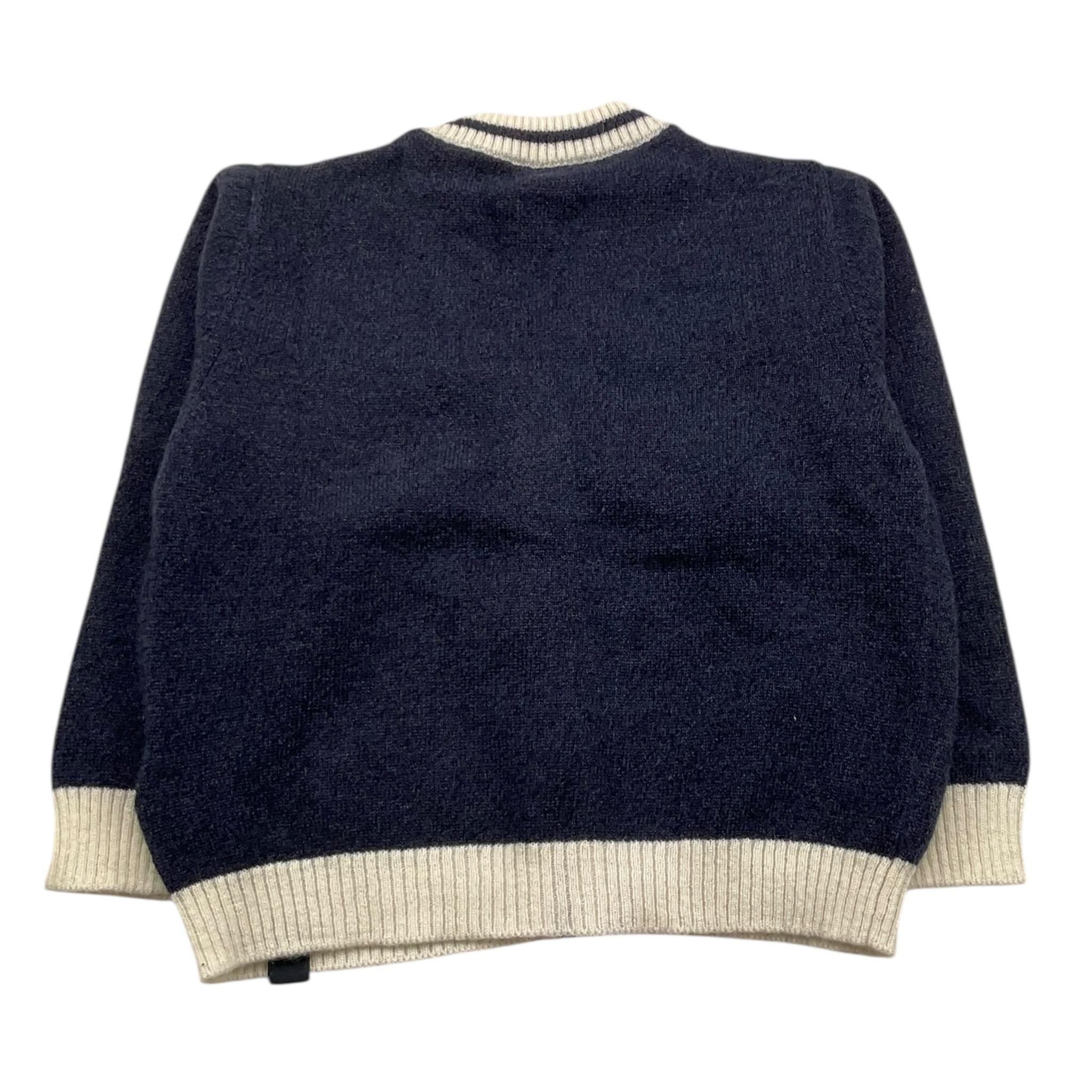 FAY cardigan tinta unita con profili in contrasto Blu per Neonato FT9000 BLU FAY 