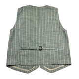 Zhoe & Tobiah Gilet Tinta Unita per Bambino HBE1 VERDE ACQUA ZHOE & TOBIAH 