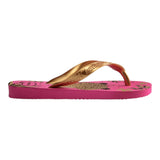 Havaianas Infradito Tinta Unita Con Fantasia  Fuxia Per Bambina