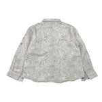 Lalalu' Camicia Manica Lunga Tinta Unita con Stampa per Bambino CML130PB BEIGE LALALU' 