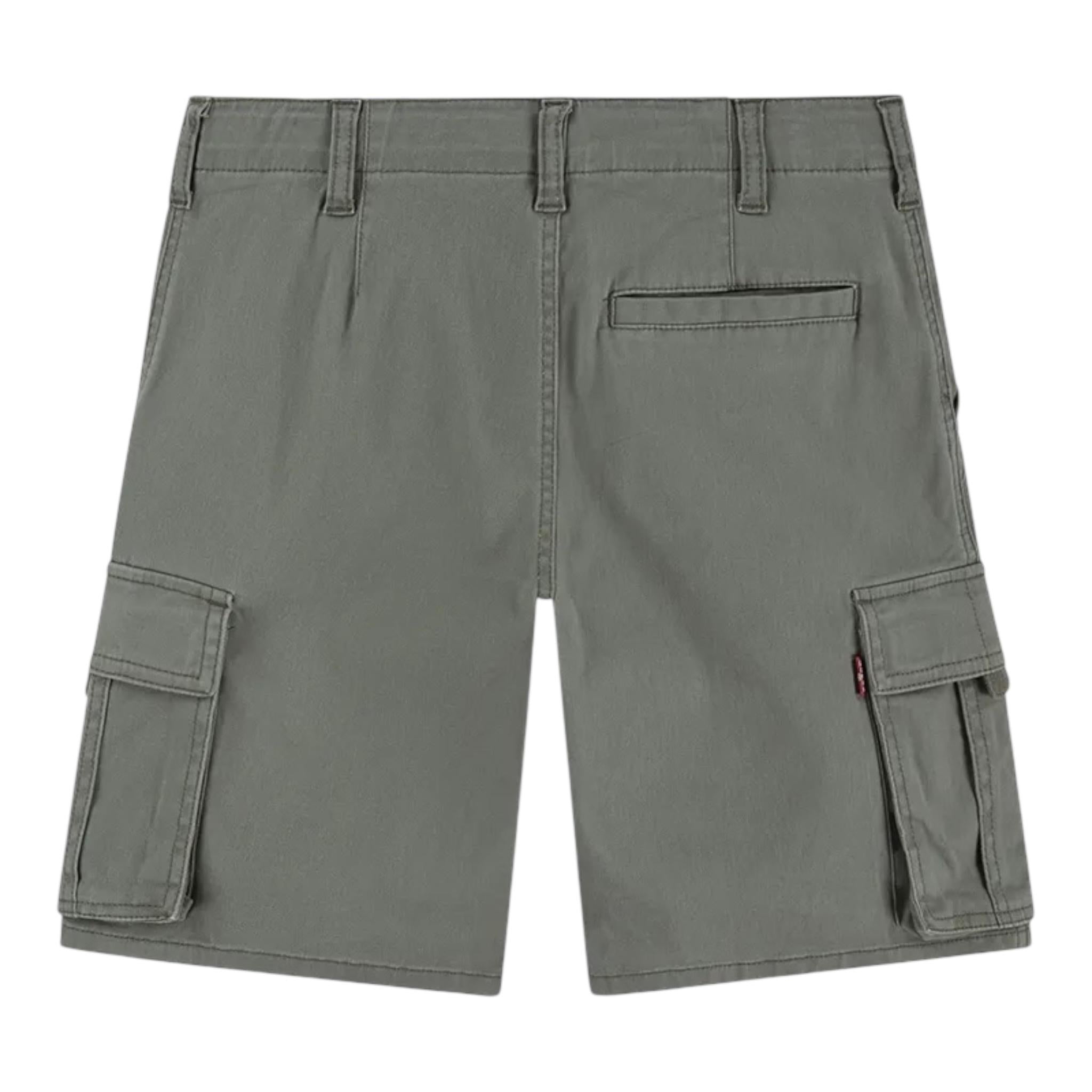 Levi'S Bermuda Tinta Unita con Girovita Regolabile per Bambino 9EM381 VERDE LEVI'S 