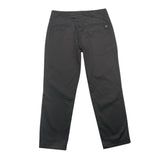 Please Pantalone Tinta Unita Con Girovita Regolabile Nero Per Bambina
