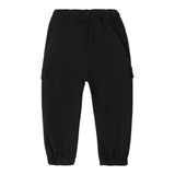 SARABANDA pantalone tinta unita con elastico in vita Nero per Neonato 0A044N NERO SARABANDA 