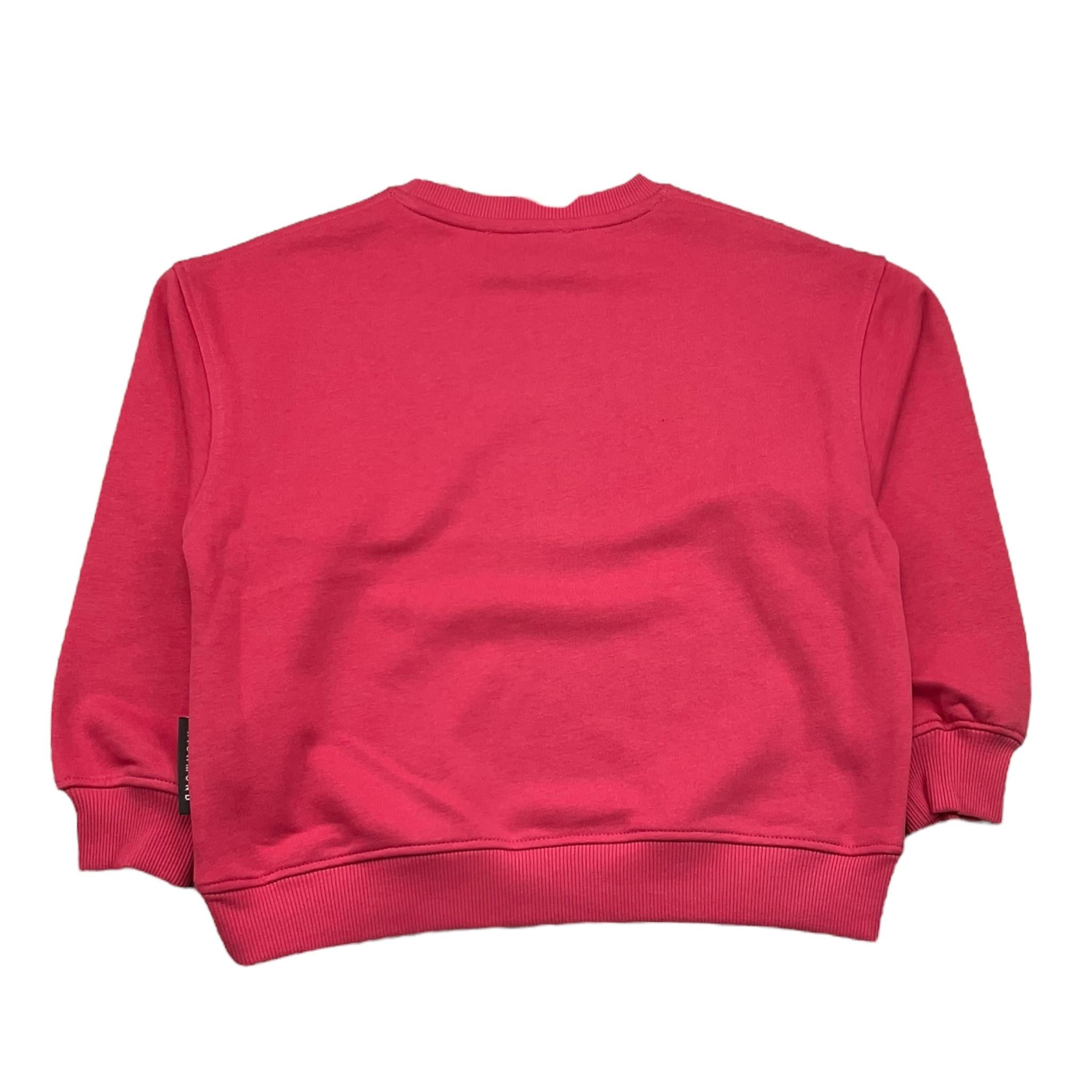 JOHN RICHMOND felpa chiusa girocollo tinta unita con brillantini Rosa per Bambina RGA25062FE ROSA JOHN RICHMOND 